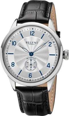 Produktbild von Regent Herren Armbanduhr Leder Handaufzug GM-2202
