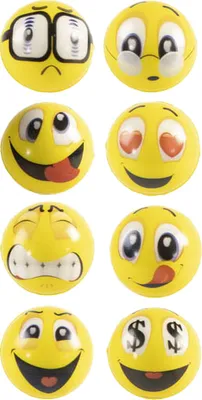 Image de Jono Toys Balle anti-stress visage souriant