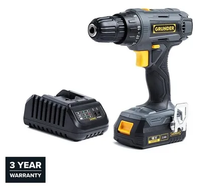 Obrázok produktu pre Akumulátorová vŕtačka a skrutkovač CORDLESS DRILL CD-L1118 18 V 2 Ah
