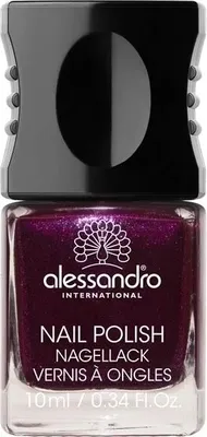 Obrázek produktu pro alessandro 90 Purple Purpose, 10 ml, Purpurová, Purple Purpose, Zbarvení, Neprůhledný, Lesk