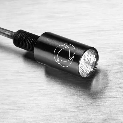 Produktbild von Kellermann Atto Integral DF LED Mini Blinker mit integrierten Rück- und Bremslicht schwarz