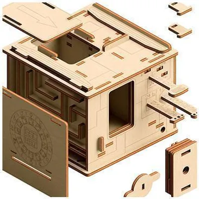 Produktbild von 3D Puzzle Game Space Box, 10 Spiele, ab 14 Jahren