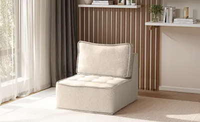 Produktbild von Sessel SANDE 1-Sitzer Modul Stoff Alpine Beige