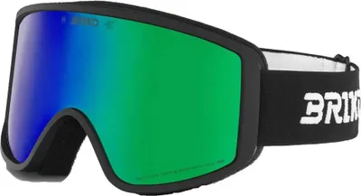 Immagine prodotto di Occhiali da sci Briko Pulse Nero con lenti a specchio verde/CAT3 Nero con lenti a specchio verde/CAT3