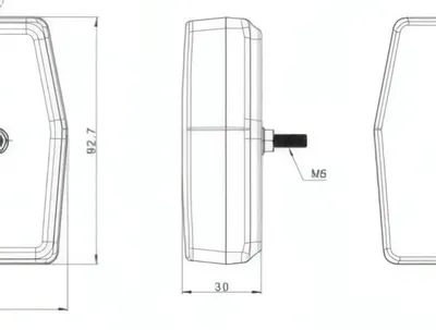 Produktbild von Kombinationslicht FT-222, LINKS / RECHTS, 3-Funktions