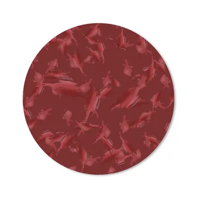 Produktbild von MuchoWow® Mauspad Mousepad Muster - Rot - Camouflage 30x30 cm - Mousepads - Maus Mat - Pad - Mausunterlage - Tischunterlage - Schreibtischmatten