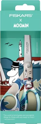 Obrázok produktu pre Fiskars Moominpappa, Dospelý, rovný strih, Samostarný, Viacfarebný, Nerezová oceľ, Univerzálne