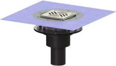 Produktbild von KESSEL 48883.51 Bodenablauf Ecoguss Pressfl.