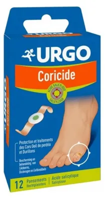 Zdjęcie produktu dla Urgo, Plastry na odciski z ASA, 12 sztuk