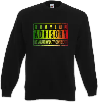 Produktbild von Urban Backwoods Babylon Advisory, Sweatshirt, Farbe: Schwarz, Größe: L