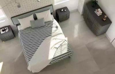 Produktbild von Schlafzimmer Nachttisch Beistelltisch Design Modernes neu grau Holz