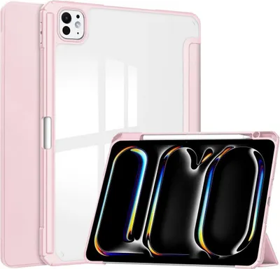 Produktbild von Bizon Case Tab Clear Matt Apple iPad Pro 11" 5. Generation 2024 pink