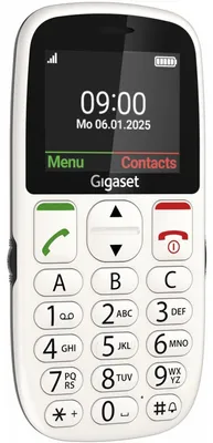 Imagen del producto de Gigaset Móvil Senior GL395 2.2" SIM Blanco