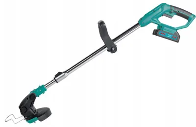 Produktbild von Akku Rasentrimmer LI-ION 21V 2.0 Ah Teleskop Rasenkantenschneider Motorsense Freischneider Kantenschneider 2x Batterie