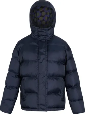 Image de Regatta - Veste "Orla Kiely" pour femme, matelassée, oversize RG12290 (46 FR) (Marine)