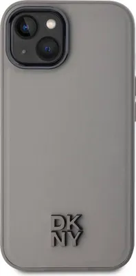 Produktbild von DKNY, Schutzhülle Apple iPhone 15 MagSafe, Grau
