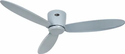Zdjęcie produktu dla Energooszczędny wentylator sufitowy z pilotem Eco Plano II 132 cm jasnoszary