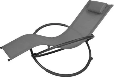 Zdjęcie produktu dla Zestaw ogrodowy – solidny i odporny na warunki atmosferyczne – najwyższy komfort siedzenia – idealny do ogrodu i na taras – nowoczesny design – kolor szary – 152 x 53 cm