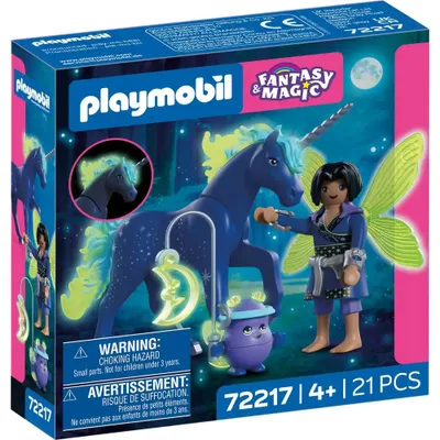 Zdjęcie produktu dla PLAYMOBIL Zestaw "Jednorożec w blasku księżyca" z wróżką