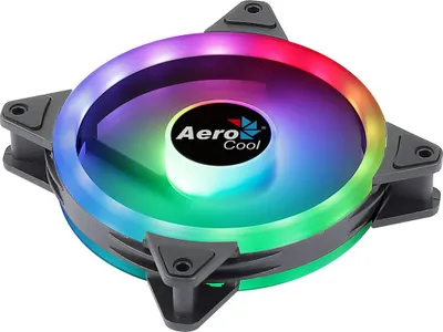 Obrázok produktu pre Aerocool Duo 12 ARGB 6-pin Počítačová skriňa Ventilátor 12 cm Čierna