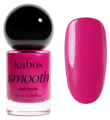 Immagine prodotto di Kabos Smooth Smalto classico rosa 07 Princess 10 ml | A lunga tenuta