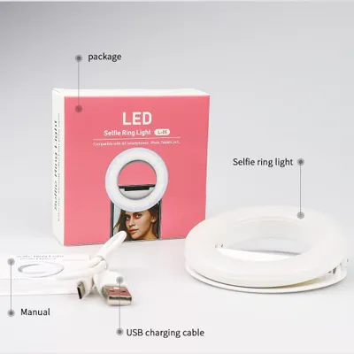 Zdjęcie produktu dla Lampka dzwonka telefonu komórkowego z 40 diodami LED i 3 trybami świecenia