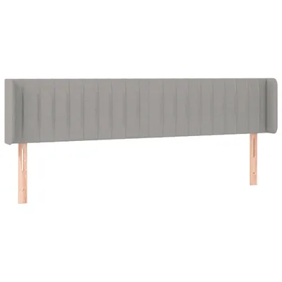 Produktbild von VidaXL 3119020, Hellgrau, Polyester, Holz, 1830 mm, 78 cm, 88 cm, 160 mm
