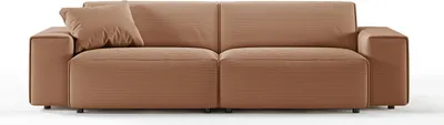 Produktbild von KAWOLA Sofa RANI 3-Sitzer Cord rost