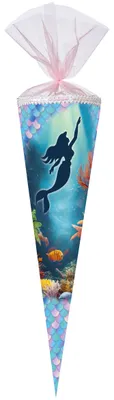 Produktbild von Nestler Tradition in Emotion Schultüte Meerjungfrau 85,0 cm mehrfarbig