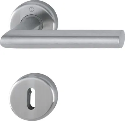 Image de Garniture Hoppe Utrecht Inox Durabilité Et Design Monobloc Inox - Hoppe