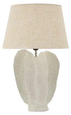 Obrázok produktu pre Stolná lampa Mauro Ferretti Ester, farba: krémová, rozmer: priemer 40 cm, výška 63 cm