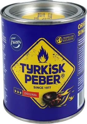 Produktbild von Fazer Tyrkisk Peber Original Travel Edition 375g