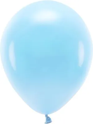 Immagine prodotto di 100 Eco palloncini pastello azzurro 26 cm