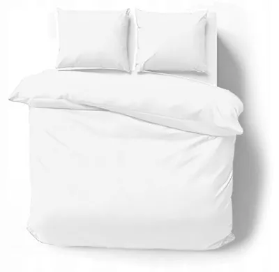 Produktbild von Prestiqua Baumwollbettwäsche 160x200 cm Weiß