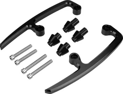 Obrázok produktu pre CNC hliníkové motocyklové zadné madlo pre Kawasaki Z650 17-18 Black