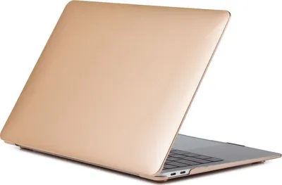 Produktbild von Mobigear Metallic MacBook Air 13 Zoll (2018-2020) Hardcase Hülle MacBook Case - Gold - Model A1932 / A2179 / A2337