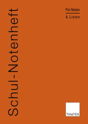 Produktbild von TimeTEX Schul-Notenheft A4