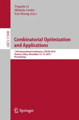 Obrázok produktu pre Combinatorial Optimization and Applications