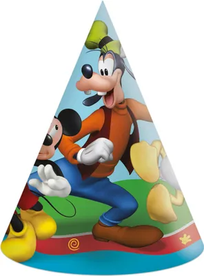 Produktbild von Mickey Mouse Papier-Partyhüte 6 Stück