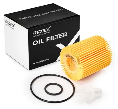 Produktbild von Ölfilter RIDEX 7O0051 Filtereinsatz für TOYOTA AURIS (NRE15, ZZE15, ADE15, ZRE15, NDE15) AVENSIS Station Wagon (ZRT27, ADT27) AVENSIS Kombi (T25)