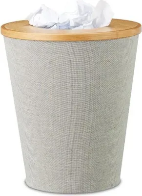 Obrázok produktu pre Bambusový odpadkový kôš okrúhly