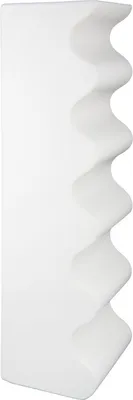 Produktbild von Gilde Vase, schmal, "Foggia", Keramik, weiß, VE 2, L. 8.5 cm, B. 10 cm, H. 41 cm 34359 4063387343593