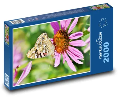 Obrázek produktu pro martinpuzzle - Puzzle 2000 - Motýl na květině