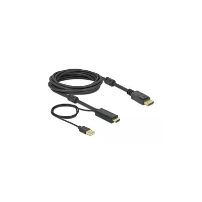 Produktbild von Delock HDMI zu DisplayPort Kabel 4K 30 Hz 5 m