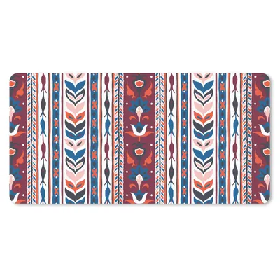 Produktbild von MuchoWow® Mauspad Mousepad Blumen - Muster - Pflanzen - Abstrakt - Minimalismus 60x30 cm - Mousepads - Maus Mat - Pad - Mausunterlage - Nachhaltig
