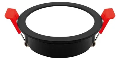 Immagine prodotto di Anello LED, rotondo, compatto, 7 W, temperatura di colore regolabile, nero