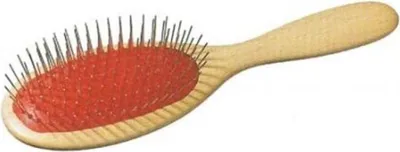 Produktbild von Kopfmassagebürste Buche groß oval