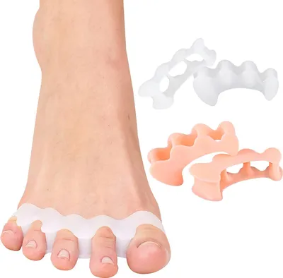 Produktbild von Zehentrenner aus Silikon, Zehentrenner, Zehentrenner aus Silikon für Pediküre, Zehenkorrektur, Athleten für Männer und Frauen für alle Füße
