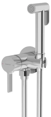 Produktbild von Sapho ICONIC Unterputz-Bidetarmatur mit Brausestop, rund, Chrom