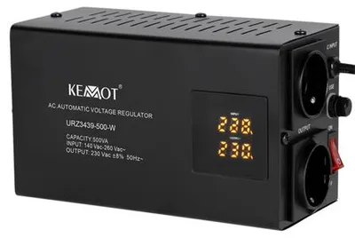 Obrázek produktu pro Stabilizátor napětí KEMOT SER-500-W URZ3439, přesnost 8%